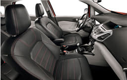 Interiors quite similar to the Ford Fiesta saloon.Lots of bits shared here. 